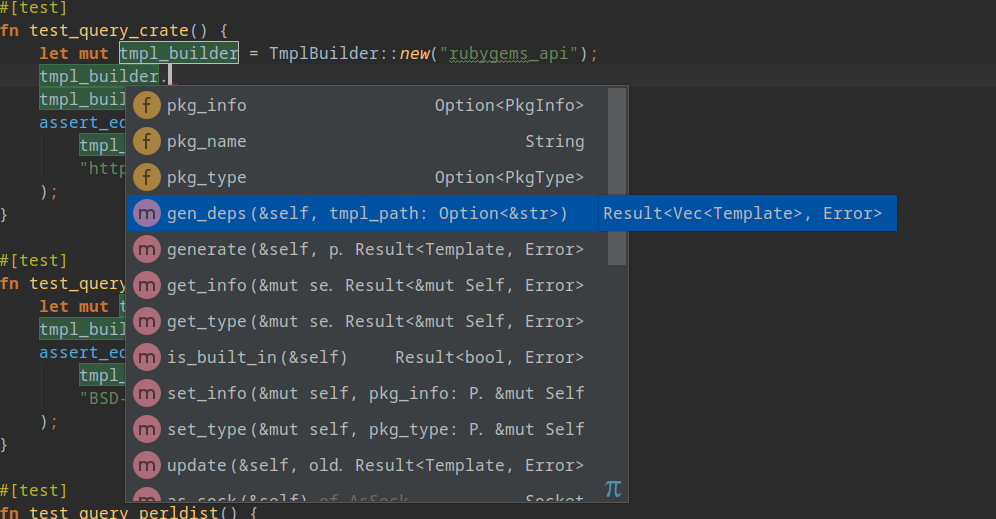 Smart IntelliSense